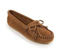 Minnetonka - Kilty Suede MOC - Mocassins Femme, Marron (Dusty Brown), 41