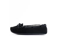 Minnetonka Pantoufle 'Cally' noir, Taille 39