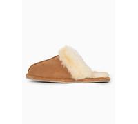 Minnetonka Pantoufle crème / noisette, Taille 38