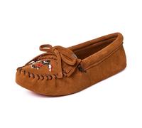 Minnetonka Women's Thunderbird Animikii Softsole, Brown, Size 8.5