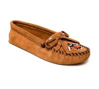 Minnetonka Women's Thunderbird Animikii Softsole, Brown, Size 9.5