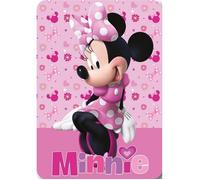 MINNIE -DISNEY- PLAID-COUVERTURE POLAIRE 100X140 CM.
