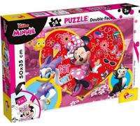 Minnie et Daisy Puzzle 24 double face 50x35 cm