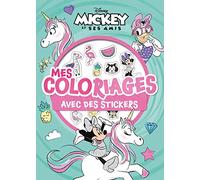 MINNIE ET LA LICORNE - Mes Coloriages avec Stickers - Disney: Minnie et la Licorne