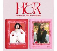 Minnie G I-Dle - Her / 1st Mini Album / 80 Page Photobook / 2 Versi [Import]