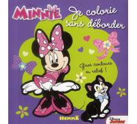 MINNIE JE COLORIE SANS DEBORDE