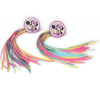 MINNIE MAUS Streamer : jeu de 2 franges de guidon pour vélo, roue, tricycle et trottinette