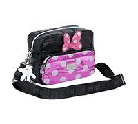 Minnie Mouse Air-Sac à Bandoulière IBiscuit Padding, Noir