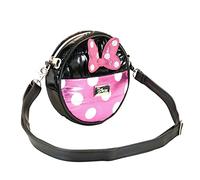 Minnie Mouse Air-Sac à Bandoulière Rond Padding, Noir