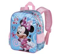 Minnie Mouse Big Smile-Sac à Dos Basic, Bleu