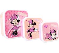 Minnie Mouse Boîte à goûter 3en1 pour la maternelle et l'école