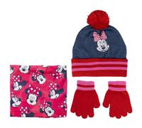 Minnie Mouse bonnet, écharpe et gants enfants filles ensemble d'hiver , taille:One Size