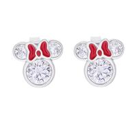 Minnie Mouse Boucles d’oreilles en argent serties de pierres E902851RZWL
