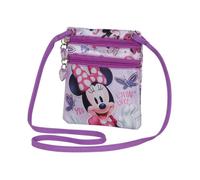 Minnie Mouse Butterflies Sac à Bandoulière Action Vertical, One Size Lilas