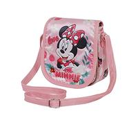 Minnie Mouse Garden-Sac à Bandoulière Muffin Mini, Rose