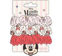 Minnie Mouse Hairgumps Beauty Set pour filles, le set contient 3 élastiques à cheveux