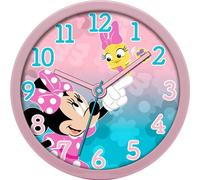 Minnie Mouse horloge murale 25cm chambre d'enfant horloge Disney rose
