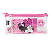 Minnie Mouse Minty Trousse à crayons pratique et polyvalente Qualité et résistance 22,5 x 10,5 cm