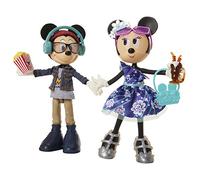 Minnie Mouse - Pack de 2 Minnie & Mickey Poupées Mannequins en Sortie Ciné