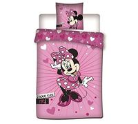 Parure de lit réversible Disney Minnie -Proud to be me !- - 140 cm x 200 cm