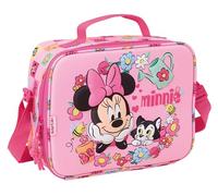 Minnie Mouse - Porte-goûter Thermique 3D, réfrigérateur pour Froid et Chaud, glacière imperméable, réfrigérateur pour Excursion, 25 x 9 x 19,5 cm