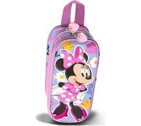 Minnie Mouse Printemps Disney 3D double trousse à crayons, violet