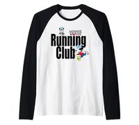 Minnie Mouse Running Club Manche Raglan