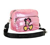 Minnie Mouse Shoes-Sac à Bandoulière IBiscuit Padding, Rose