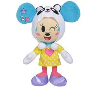 Peluche Disney Minnie Tokyo 45cm Chaussures Violet De 0 + Pantin Poupée Coeur
