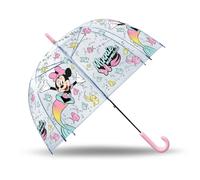 Disney Parapluie SRV Hub PVC 8 panneaux dessin animé Enfants 3+ Transparent Minnie Mouse