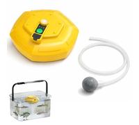 Minnow Bucket Aerator, IPX7 Floating & Rechargeable, 3000mAh Waterproof Portable Oxygen Pump with 3 Modes, Quiet Live Bait Bubbler for Minnow Bucket, Ice Fishing, Kayak & Livewell