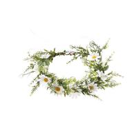 MinnowXY Bandeaux à fleurs pour femme - Pour fête de mariage - Couronne de cheveux