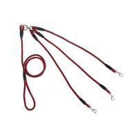 MinnowXY Laisse 3 en 1 pour chien avec poignée en nylon longue laisse amovible pour chien double triple multiple animal de compagnie chiot RBK