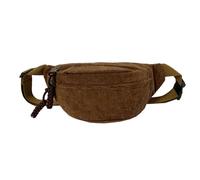 MinnowXY Sac banane tendance en velours côtelé pour femme élégant et pratique pour les sorties décontractées Marron