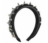 MinnowXY Serre-tête à pointes en cuir pour homme