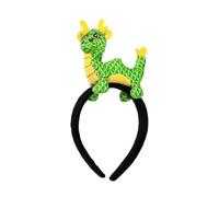 MinnowXY Serre-tête dragon en peluche Loong Decors Hairhoop pour fête Accessoire de cheveux Coiffe Dragon Coiffe Cosplay pour enfants et adultes