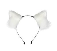 MinnowXY Serre-tête unisexe en forme d'oreilles de chat pour maquillage en direct, fête de Noël