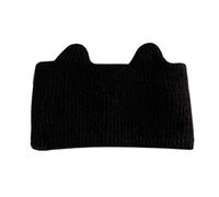 MinnowXY Serre-tête unisexe en forme d'oreilles de chaton en tricot doux extensible pour cosplay et accessoires pour cheveux