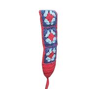 MinnowXY Sunproof Bandeau à cheveux en crochet pour femme Motif floral Rectangle Turban Doux Élastique Accessoires pour cheveux