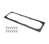 MinnowXY Support adaptateur de conversion de ventilateur de refroidissement pour boîtier d'ordinateur, 142 x 142 mm, noir, métal, ordinateur de bureau, ordinateur portable