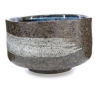 Mino Ware Japanese Handcrafted Matcha Tea Bowl Brown, Matcha Tea Cup Ceremony, Authentic Pottery, Hagoromo Chawan