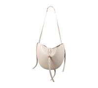 Minobossi, Femme, Sacs, Blanc, Taille: ONE Size Lizzie Leather Shoulder Bag
