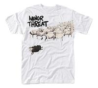 Minor Threat 'Out of Step' T-Shirt White 3XL