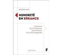 Minorité en errance Noémie Pate (Auteur)