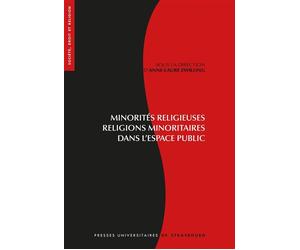 Minorités religieuses, religions minoritaires dans l'espace public : visibilit Visibilité et reconnaissance - Anne-Laure Zwilling - Presses Universitaires Strasbourg - broché - Essai