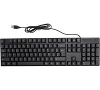 Minority Language Keyboard,USB Wired Gaming Keyboard 104 Keys,Ergonomic Design,Spanish,Russian,French and English Language Keyboard (French)