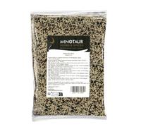Minotaur Seeds | Mélange de sésame non décortiqué composé de 60% de sésame blanc et 40% de sésame noir, graines de sésame pour sushi, 2 x 400 g (800 gr)