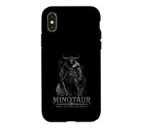 Minotaure Born of The Labyrinthe Myth Legend Coque pour iPhone X/XS