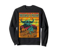 Minotaure Labyrinthe Combat Guerrier Bête Antique Sweatshirt