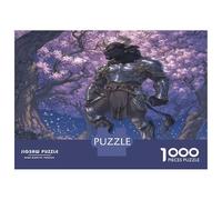 Minotaure Puzzle Amusant Jeu De Société Adulte Activités Familiales Stimulantes 1000 Pièces Garde Bovine Casse-tête Qualité Premium pour Adultes 52x38cm/1000pcs